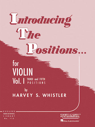 Introducing the Positions for Violin Vol. 1