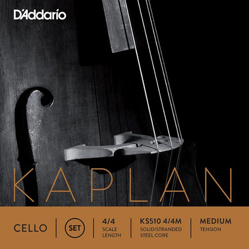 D'Addario Kaplan Cello Medium Tension String Set