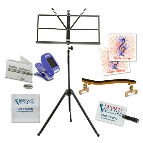 Kennedy Platinum Violin Accessory Package