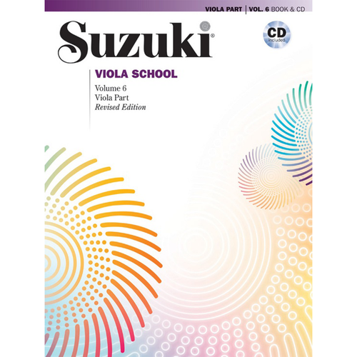 Suzuki Viola School, Volume 6: Book & CD