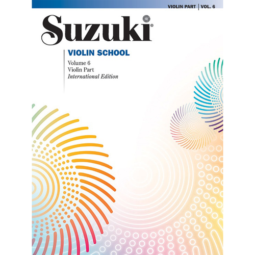 Suzuki Violin School: Violin Part, Vol. 6