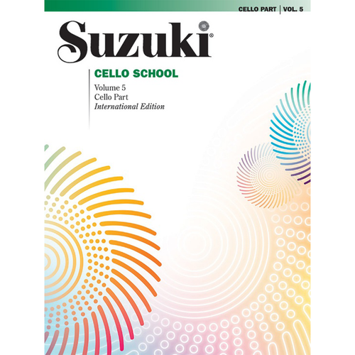 Suzuki Cello School, Volume 5: Cello Part
