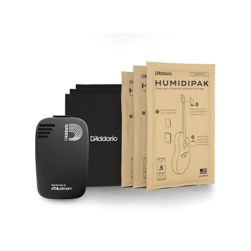 D'Addario Humidikit Bundle with Humidipak and Humiditrak