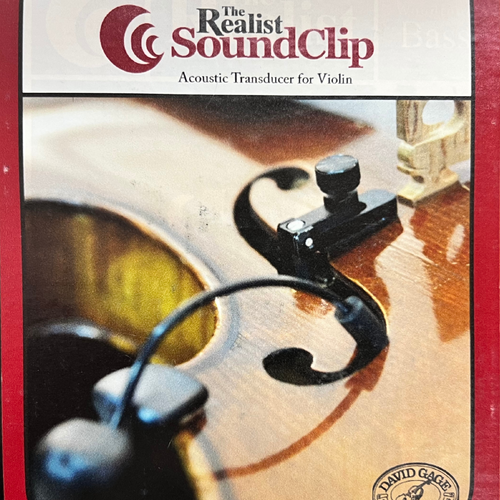 Realist SoundClip Violin Pickup