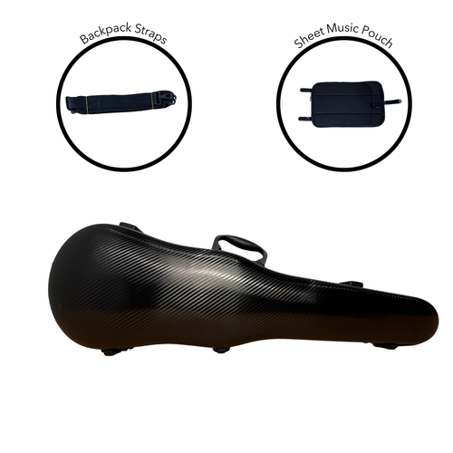 Portland Shaped Composite Violin Case