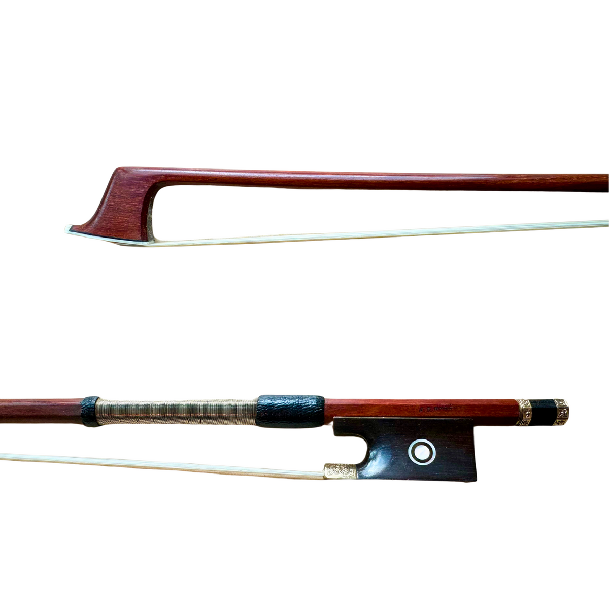 James Morris Robert Gold Mounted Violin Bow Kennedy Violins