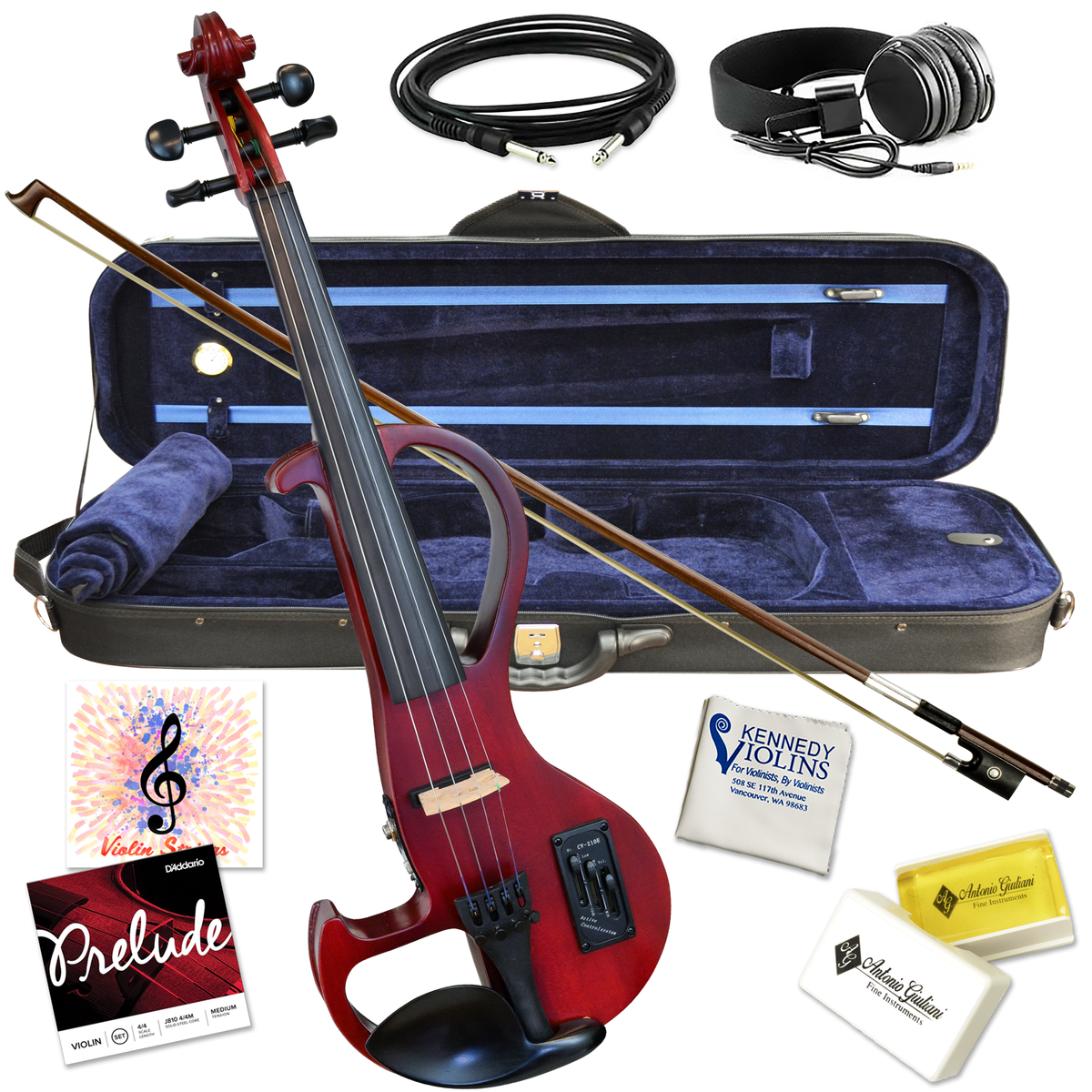 Bunnel edge electric violin outfit deals