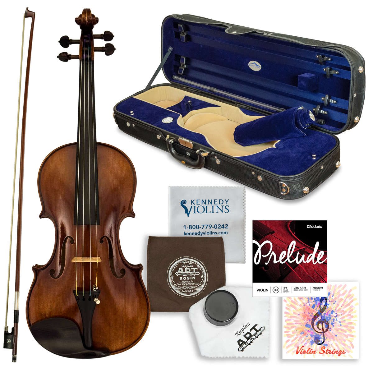 Renée Nicolette Violin Outfit | Kennedy Violins Renée Nicolette Violin Outfit | Kennedy Violins