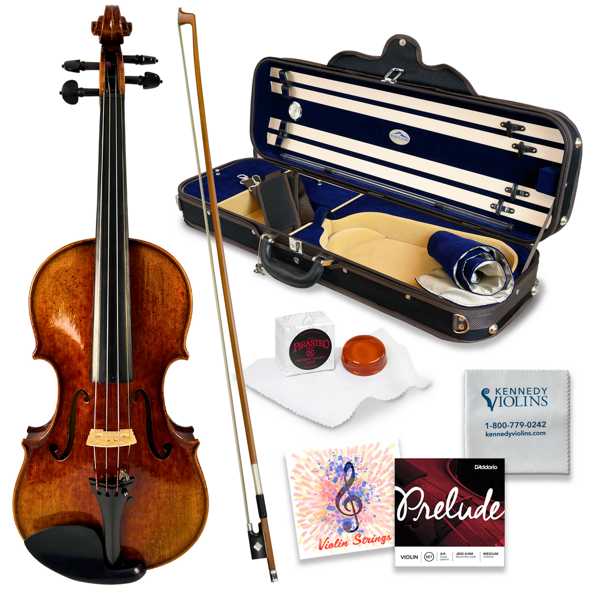 Renée Nicolette Master Series Violin Outfit | Kennedy Violins Renée Nicolette Master Series Violin Outfit | Kennedy Violins