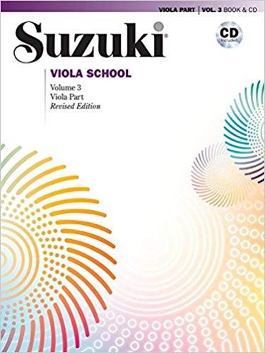 Suzuki Viola School, Volume 3: Viola Part and CD
