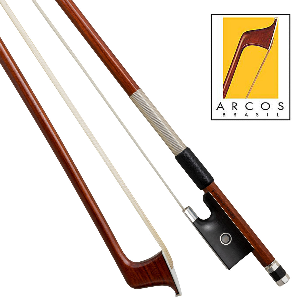 Arcos Brasil Silver Mounted Violin Bow | Kennedy Violins