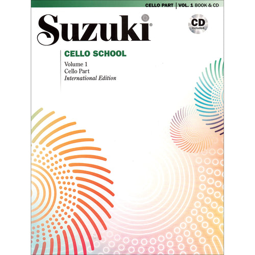 Suzuki Cello School, Volume 1: Book & CD