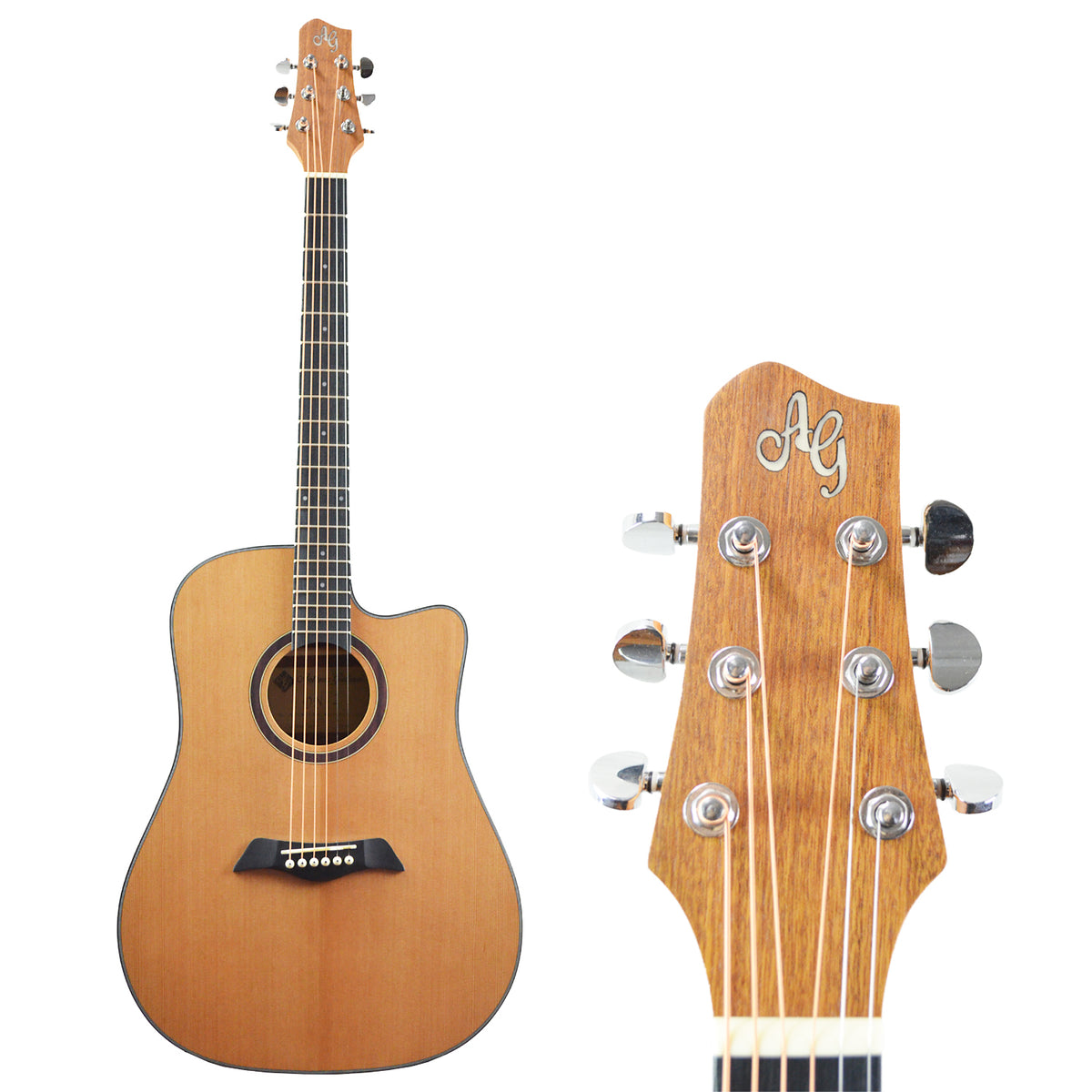 Antonio Giuliani DN-2 Steel-String Dreadnought Cutaway Acoustic