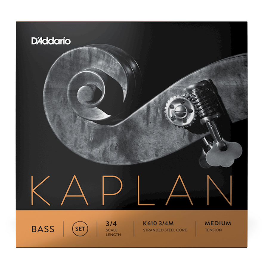 D'Addario Kaplan Orchestral 3/4 Double Bass String Set | Kennedy