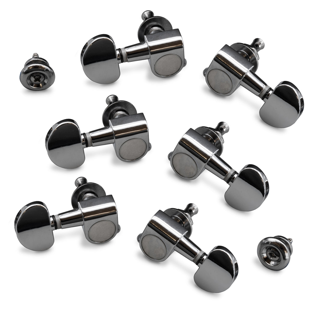 Machine Head Tuners for Guitar With Strap Buttons in Four Colors ...