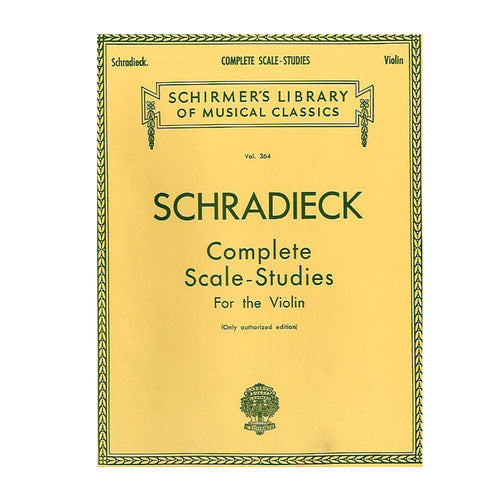 Schradieck Complete Scale-Studies For the Violin