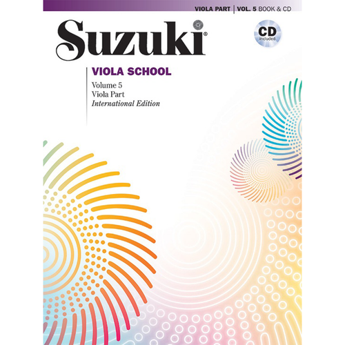 Suzuki Viola School, Volume 5: Book & CD