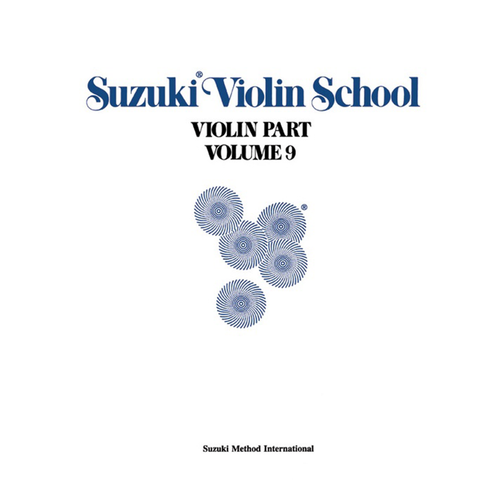 Suzuki Violin School: Violin Part, Vol. 9