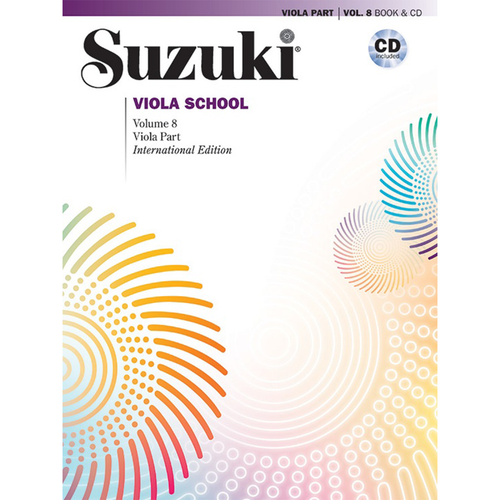 Suzuki Viola School, Volume 8: Book & CD