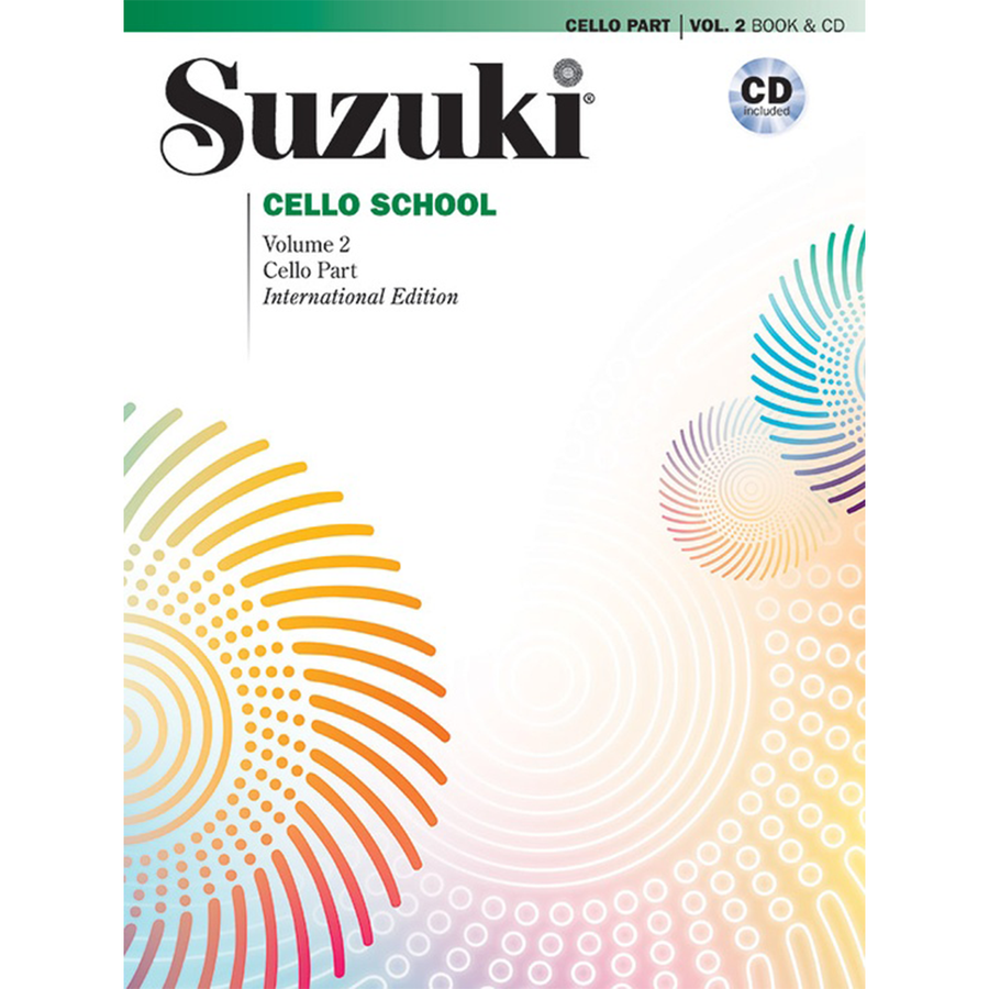 Suzuki Cello School, Volume 2: Book & CD | Kennedy Violins