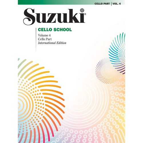 Suzuki Cello School, Volume 4: Cello Part
