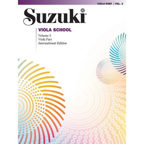 Suzuki Viola School, Volume 3: Viola Part