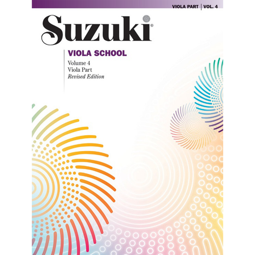 Suzuki Viola School, Volume 4: Viola Part