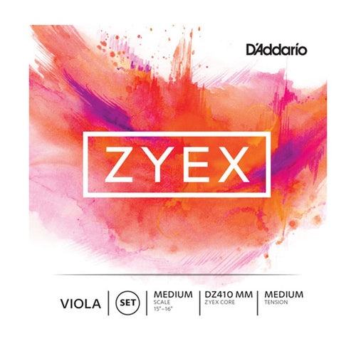 D'Addario Zyex Viola String Set